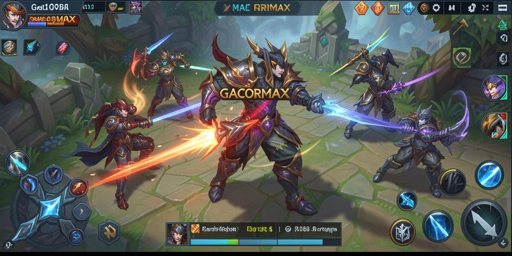 Tampilan gameplay GACORMAX yang seru dan penuh aksi.