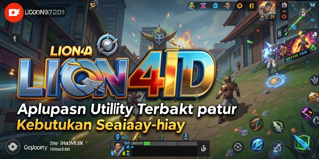 Tangkapan layar LION4D menampilkan antarmuka aplikasi Utility yang menarik.
