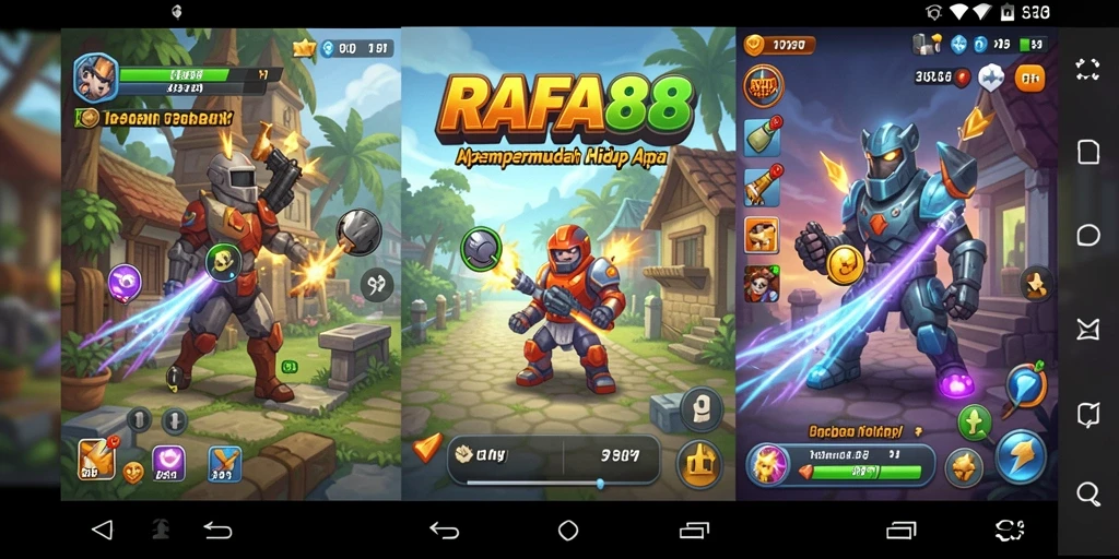 Screenshot utama RAFA88 menampilkan antarmuka aplikasi Utility yang ramah pengguna.
