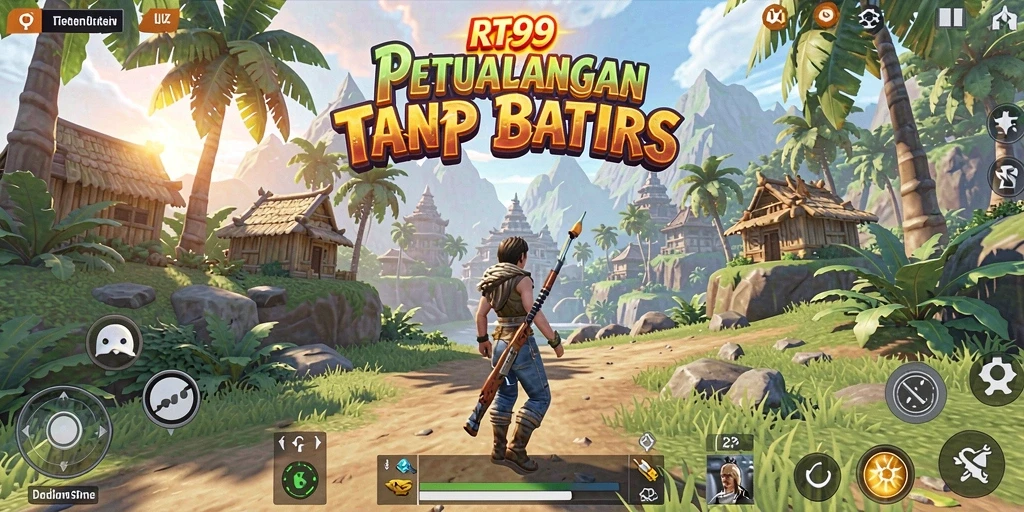 Screenshot gameplay RT99 menampilkan pengalaman Open World yang menakjubkan.