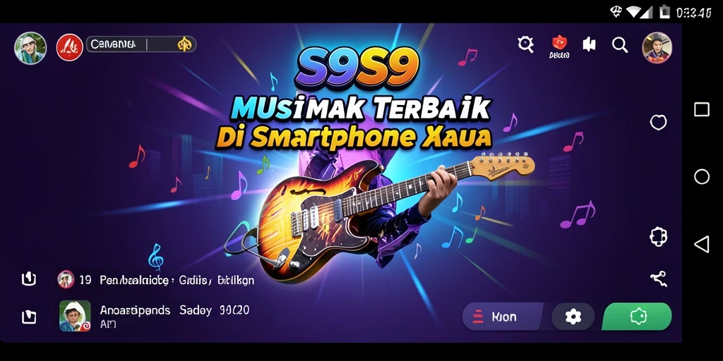 Gameplay S9S9 yang seru dan interaktif di layar smartphone.