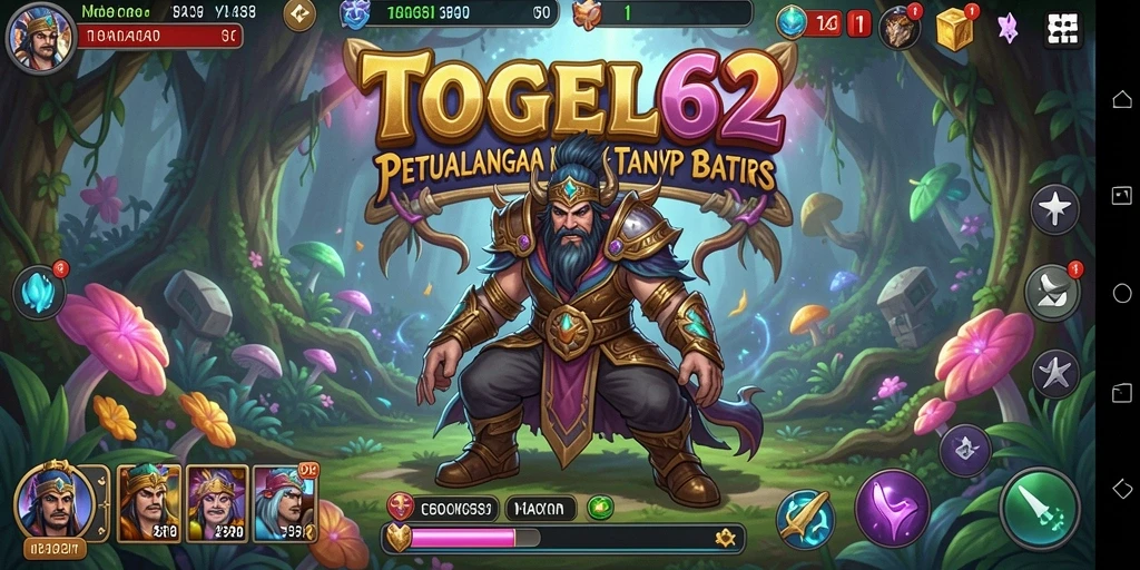 Tangkapan layar menampilkan pertarungan epik dalam TOGEL62 dengan karakter yang menarik.